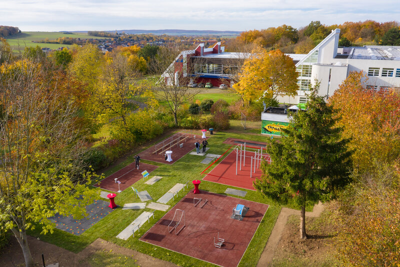 LIONS Fitness-Park von oben