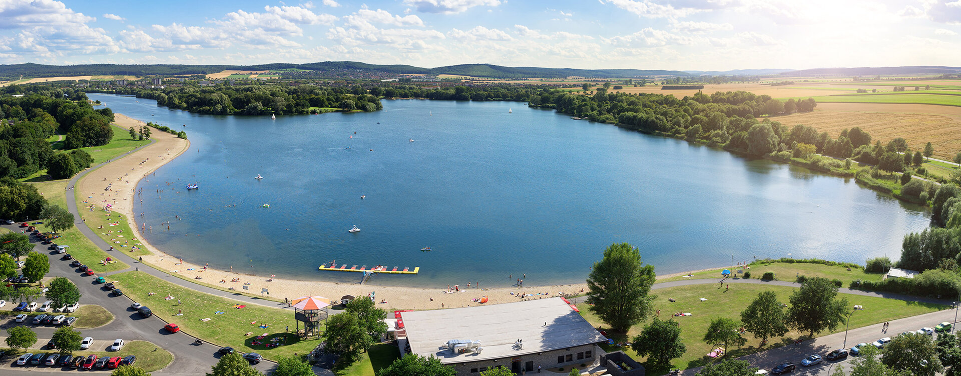 Salzgittersee von oben